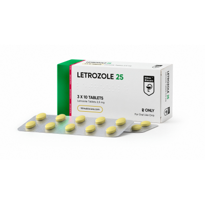 Letrozole 25, 2.5 mg, 30 tab - Hilma Biocare
