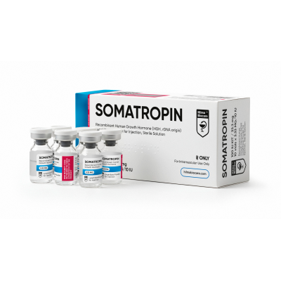 Somatropin 100 IU, 33.3 mg - HGH (Lyophilized/Powder) - Hilma Biocare