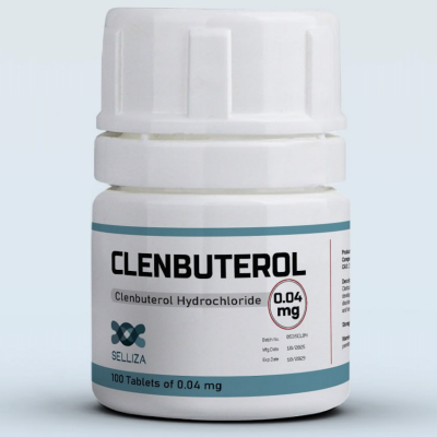 Clenbuterol Hydrochloride 0.04 mg, 100 tab - Clenbuterol - Selliza Pharma